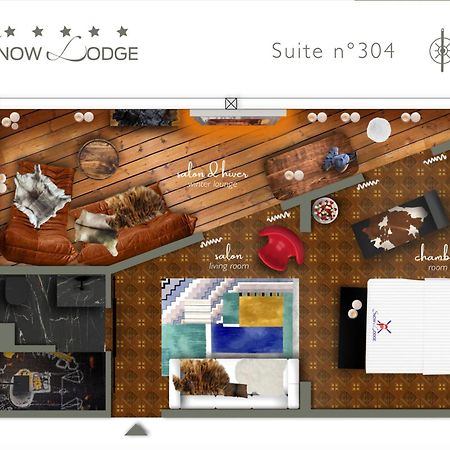 Snow Lodge Hotel Courchevel 1850 Экстерьер фото