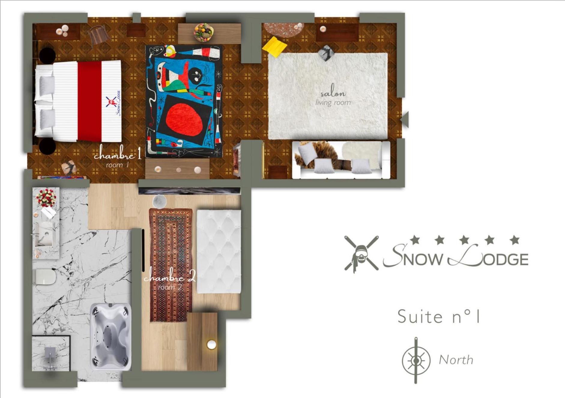 Snow Lodge Hotel Courchevel 1850 Экстерьер фото
