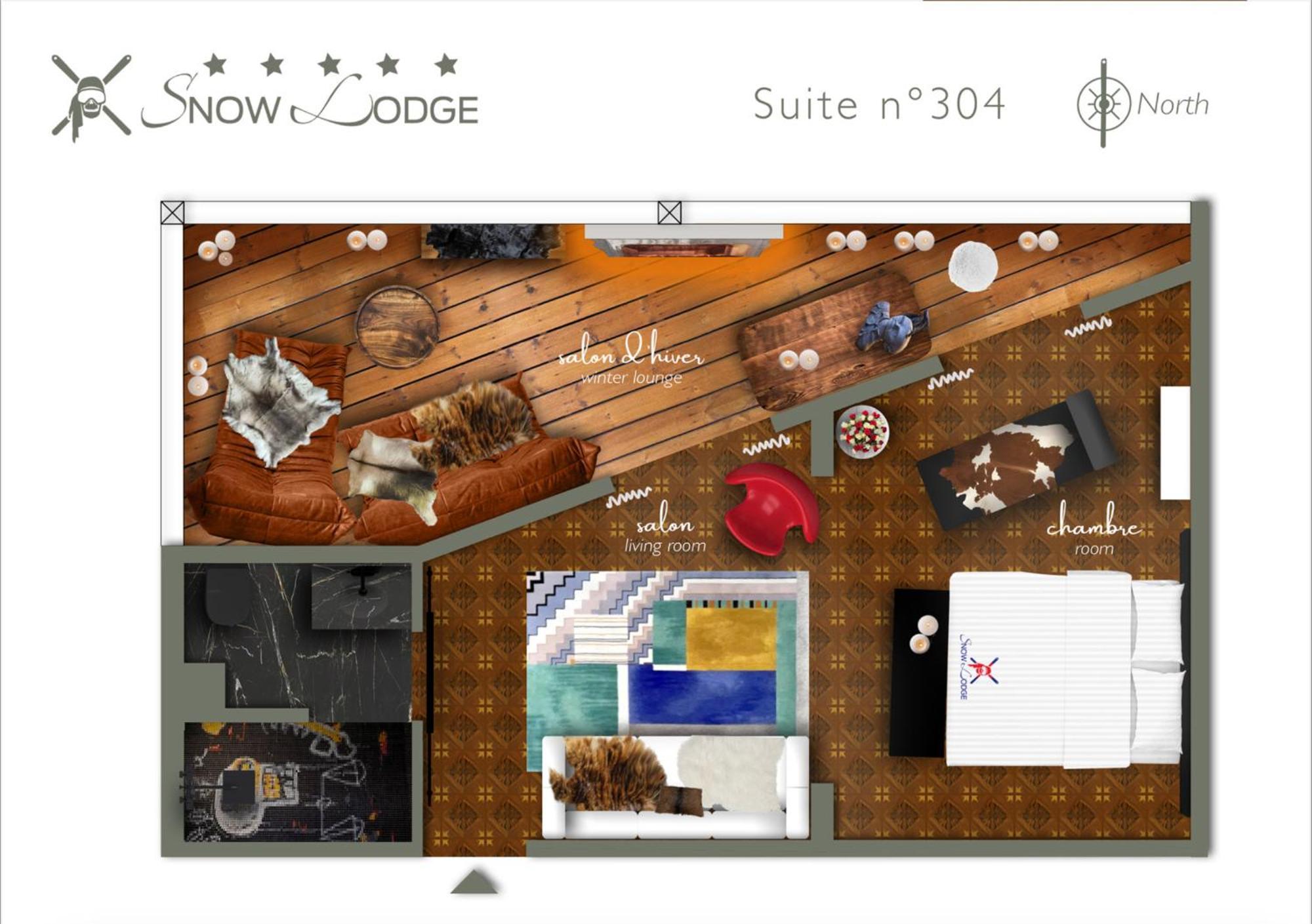 Snow Lodge Hotel Courchevel 1850 Экстерьер фото