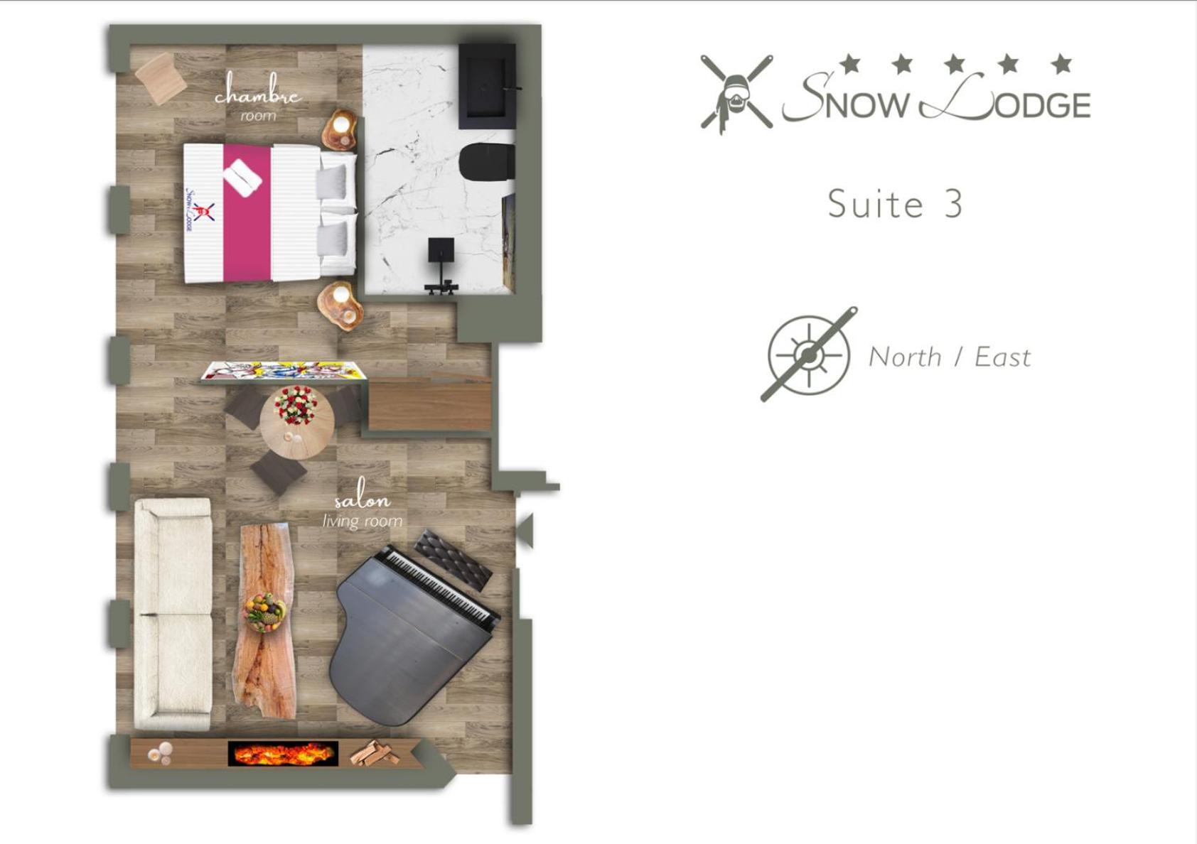 Snow Lodge Hotel Courchevel 1850 Экстерьер фото